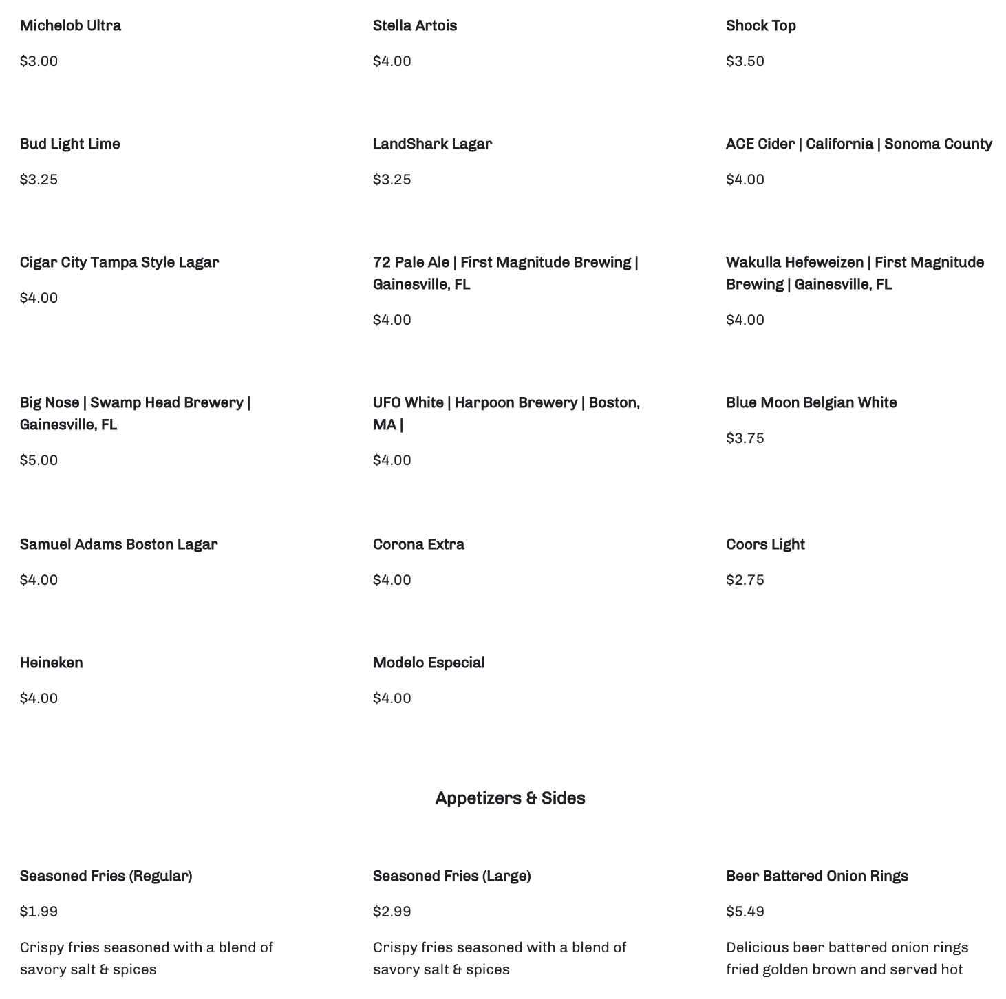 Bleubird Wings What's for Dinner Gainesville